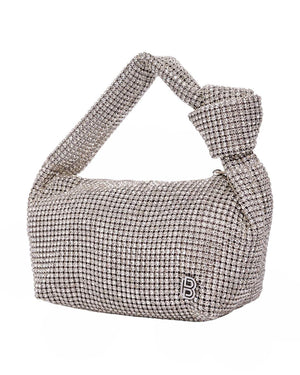 Τσάντα φάκελος clutch -21950 - Ασημί