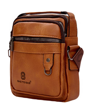 Τσαντάκι χιαστί MD-1897-01 - Κάμελ