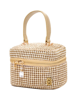 Τσάντα φάκελος clutch -21948 - Χρυσό