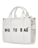 Τσάντα χειρός SW8935 - Ασπρο