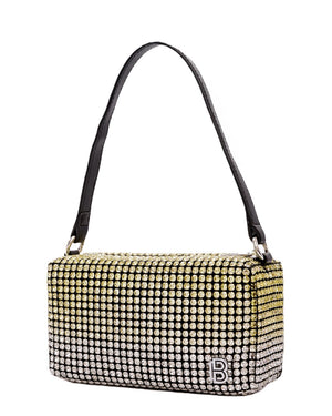 Τσάντα φάκελος clutch 21946 - Κίτρινο