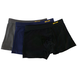 Uomo Ανδρικά Μποξεράκια Blue/Black/Grey 3Pack