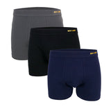Uomo Ανδρικά Μποξεράκια Blue/Black/Grey 3Pack