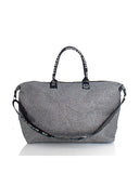 Γυναικεία Glitter DD-441 Τσάντα Ώμου Ασημί Ανοιχτό