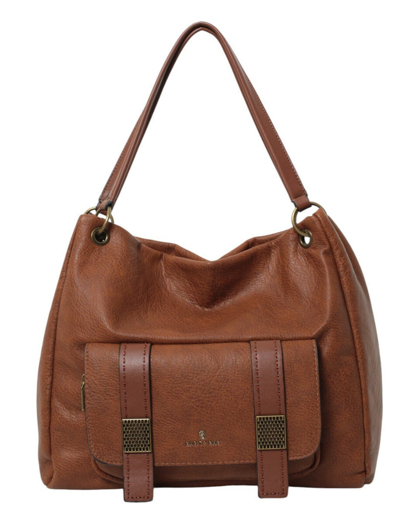 Τσάντα χιαστί BTB0015 - Καφέ