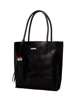 Τσάντα ώμου με νεσεσέρ - KX8061 - Μαύρο