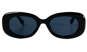 Ace Simons Γυναικεία Γυαλιά Ηλίου με Μαύρο Σκελετό και Μαύρο Φακό SN-182