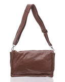 Τσάντα ώμου Q-1124 - Καφέ