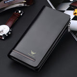 Мъжки кожен портфейл CA 8-387 черен