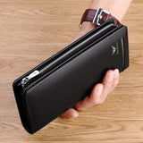 Мъжки кожен портфейл CA 8-387 черен
