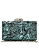 Τσάντα φάκελος clutch  JH-21989 - Πράσινο