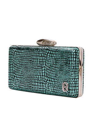 Τσάντα φάκελος clutch  JH-21989 - Πράσινο