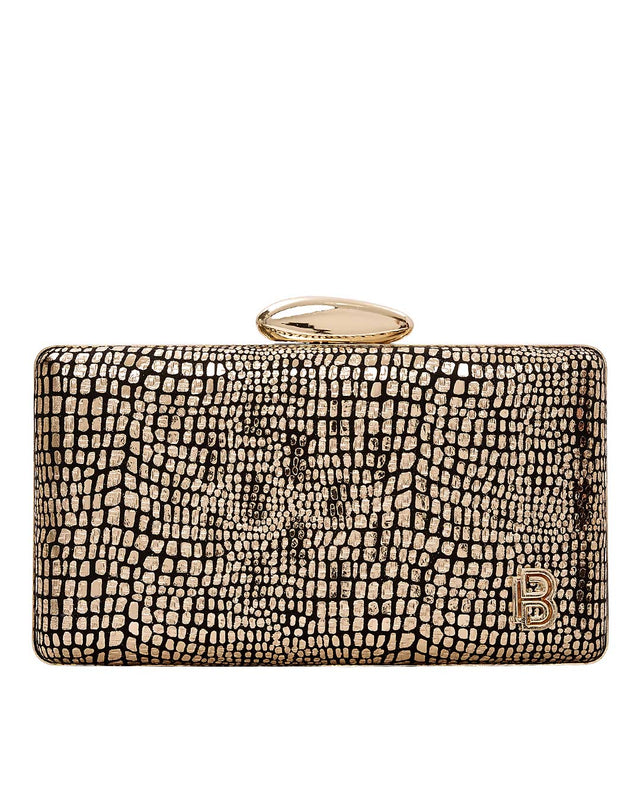 Τσάντα φάκελος clutch JH-21989 - Σαμπανιζέ