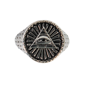 Ατσάλινο Ανδρικό Δαχτυλίδι Ν-26 Silver