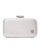 Τσάντα φάκελος clutch -JH-21977 - Ασημί