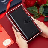 Мъжки кожен портфейл CA 8-387 черен