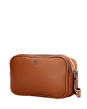 Τσάντα χιαστί 8062 - Bronze