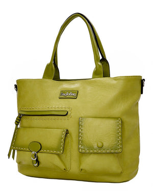 Τσάντα ώμου BY-31398 - Πράσινο