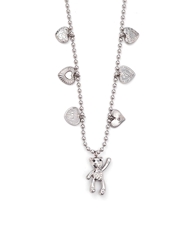 Κρεμαστό λαιμού SB-K090 - Ασημί