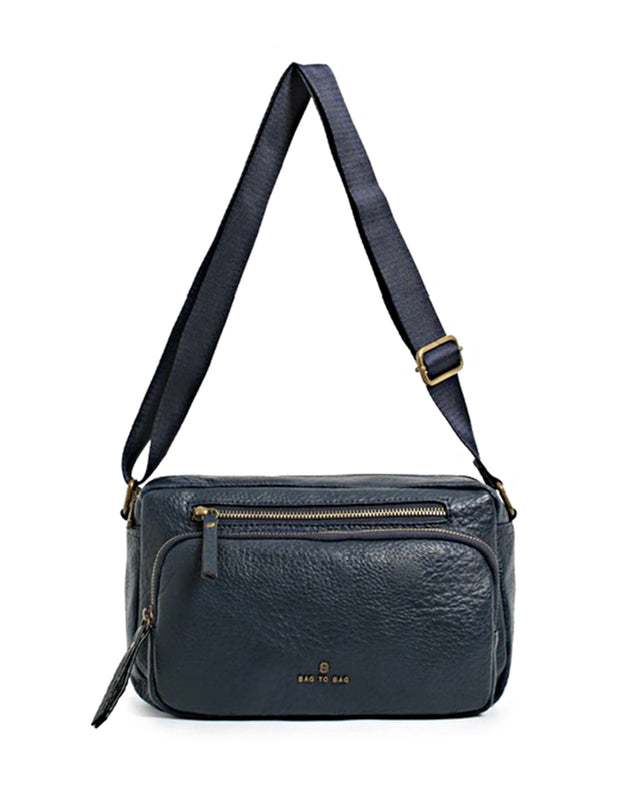 Τσάντα χιαστί BTB0001 - Μπλέ