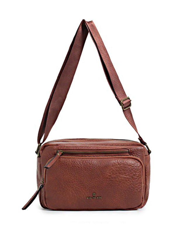 Τσάντα χιαστί BTB0001 - Κάμελ