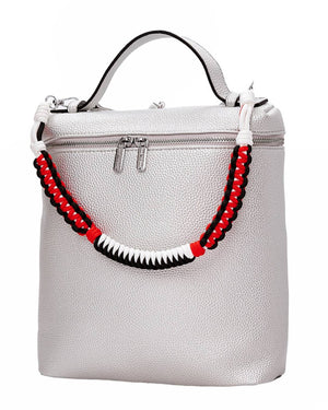 Σακίδιο πλάτης SP2383 - Ασημί