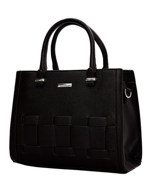 Τσάντα χειρός QR-23910 - Μαύρο