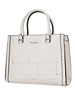 Τσάντα χειρός QR-23910 - Ασπρο