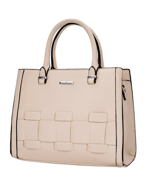 Τσάντα χειρός QR-23910 - Μπέζ