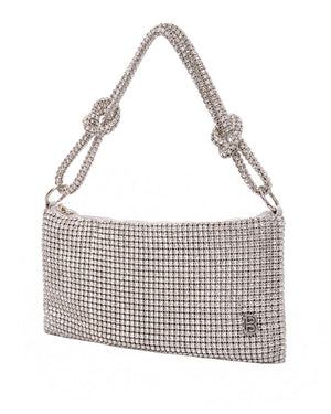 Τσάντα φάκελος clutch 21968 - Ασημί