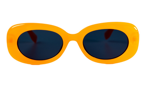 Дамски слънчеви очила Ace Simons с оранжева рамка и черни лещи SN-158
