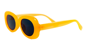 Дамски слънчеви очила Ace Simons с оранжева рамка и черни лещи SN-158