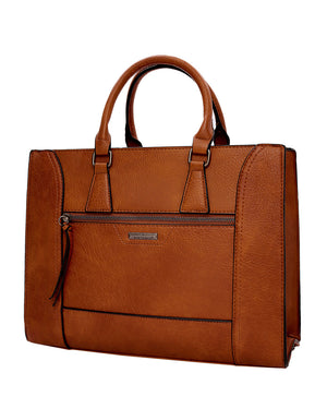 Τσάντα χειρός QR-23957 - Brown