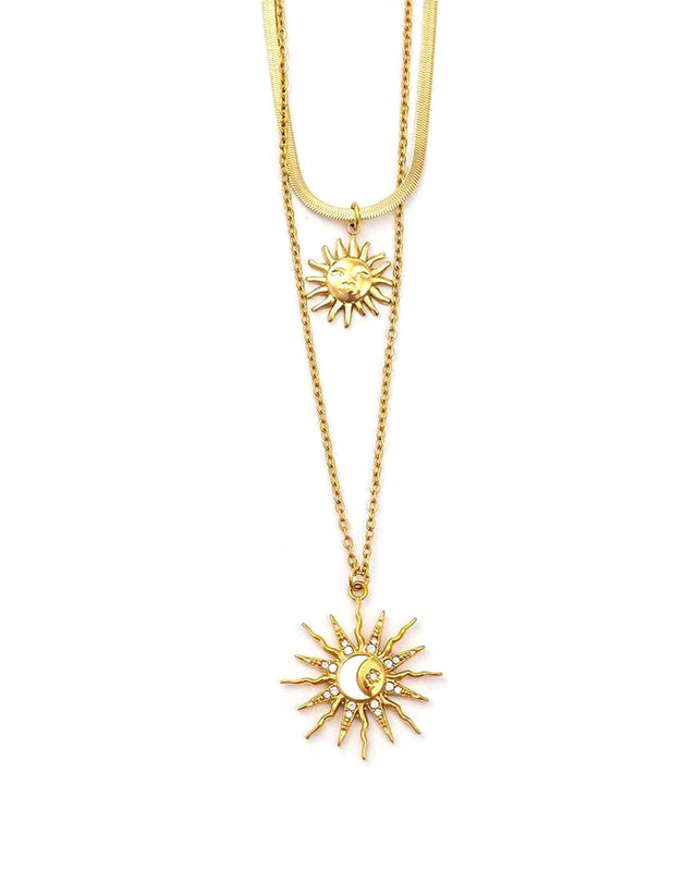 Κρεμαστό λαιμού AA-K438 - Χρυσό