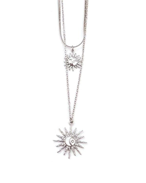 Κρεμαστό λαιμού AA-K438 - Ασημί