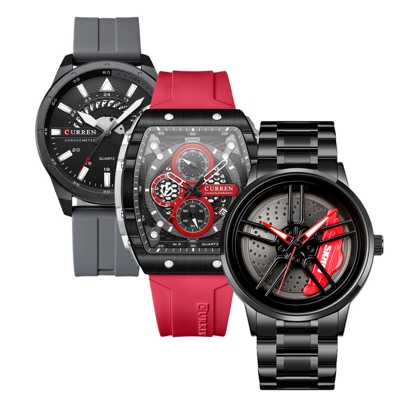 Ανδρικά Ρολόγια Combo Pack 3 CP008 - iCoonShop