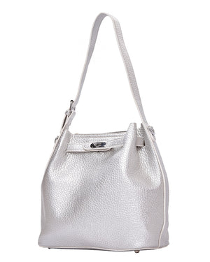 Τσάντα ωμου KX2310 - Ασημί