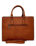 Τσάντα χειρός QR-23957 - Brown