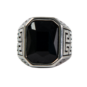 Ατσάλινο Ανδρικό Δαχτυλίδι Ν-32 Silver