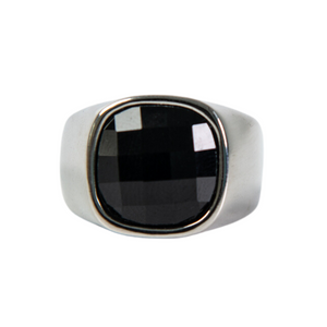 Ατσάλινο Ανδρικό Δαχτυλίδι Ν-34 Silver