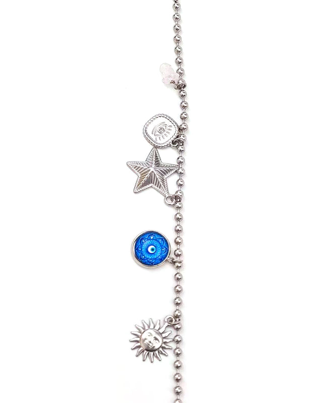 Βραχιόλι OO-B318 - Ασημί