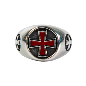 Ατσάλινο Ανδρικό Δαχτυλίδι Ν-38 Silver