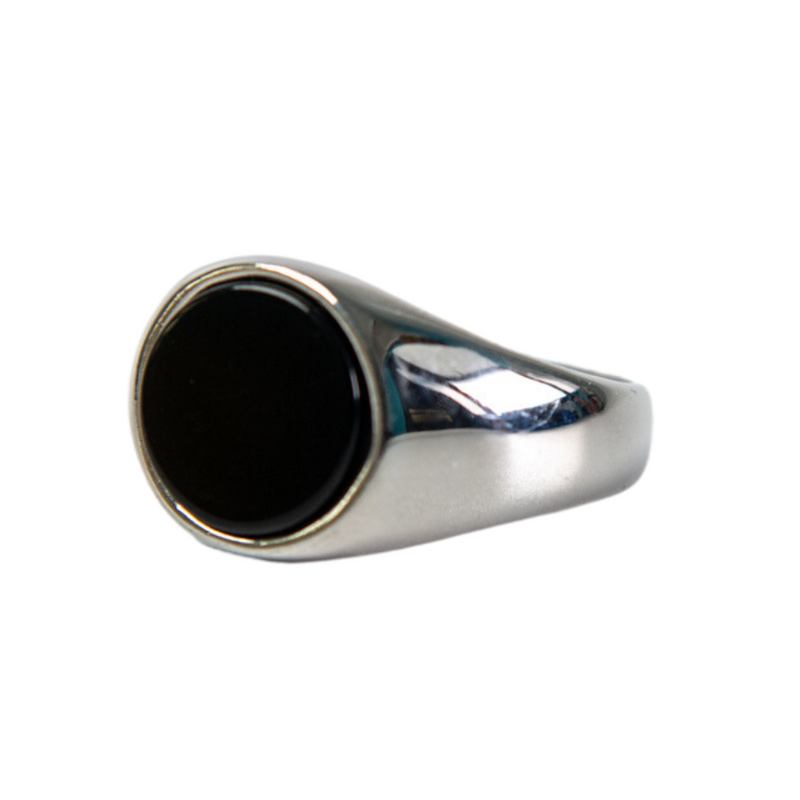 Ατσάλινο Ανδρικό Δαχτυλίδι Ν-40 Silver
