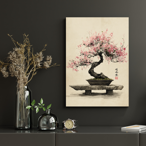 Αφίσα Εκτύπωσης Bonsai - Ιαπωνική Τέχνη Τοίχου