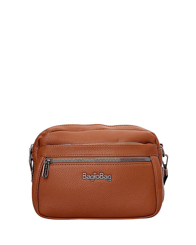 Τσάντα χιαστή WH-8002 - Κάμελ