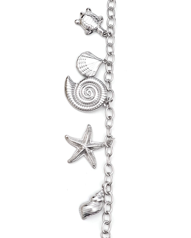 Βραχιόλι OO-B288 - Ασημί