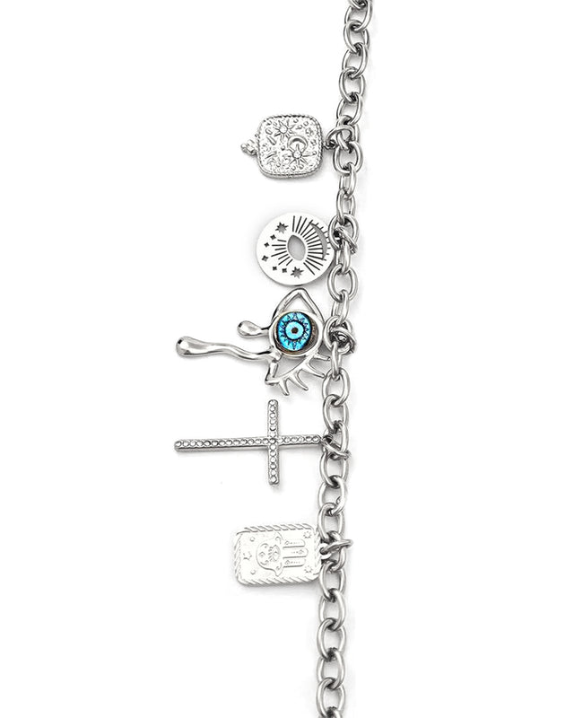 Βραχιόλι OO-B327 - Ασημί