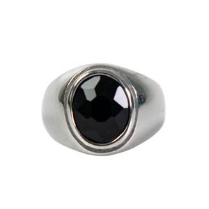 Ατσάλινο Ανδρικό Δαχτυλίδι Ν-42 Silver