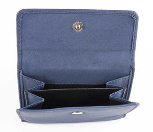 Δερμάτινο Γυναικείο Πορτοφόλι AN 1-644 Μπλε