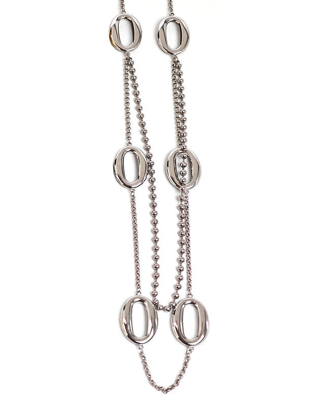 Κρεμαστό λαιμού AA-K480 - Ασημί